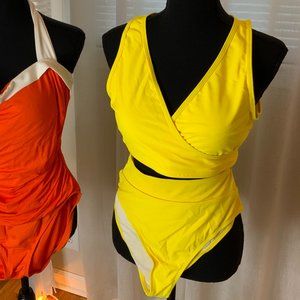 Two Piece Bikini - Yellow